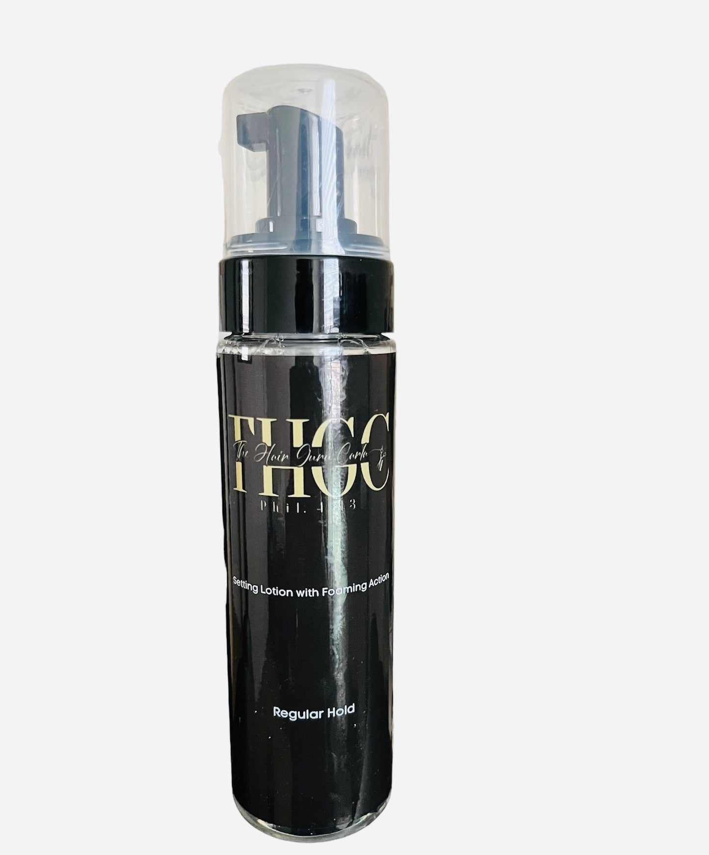 New and improved styling foam. Soft hold, shine finish