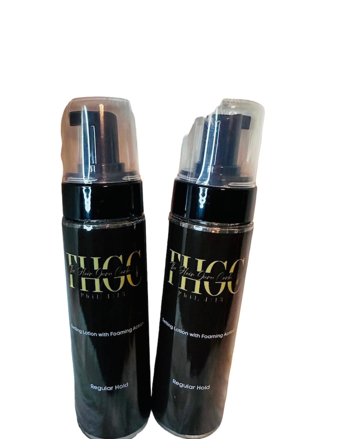 New and improved styling foam. Soft hold, shine finish