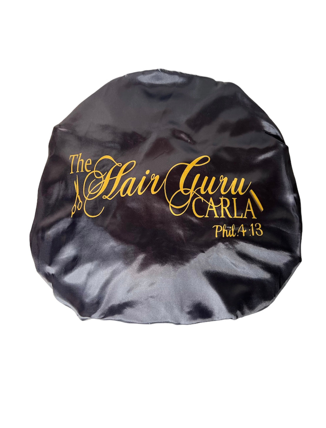 Large Satin-Wrap Bonnet